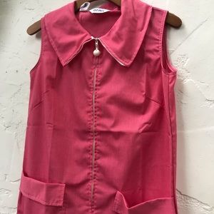 NWT Vintage 60’s Fruit Punch 🍉 🍒 A-line Shift Dress | MIDI Length Pink Retro